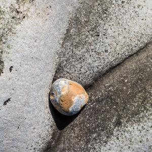 2014-04-09 - Steentje op een rots<br/>Opaalkust - Audresselles - Frankrijk<br/>Canon EOS 5D Mark III - 46 mm - f/11.0, 1/320 sec, ISO 200