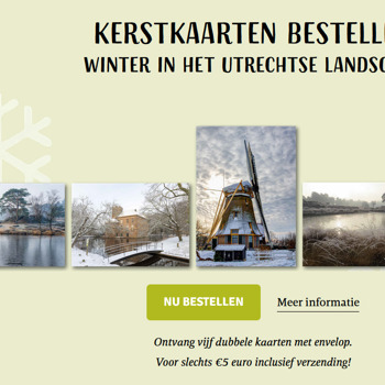 Kerstkaarten Utrechts Landschap 2025