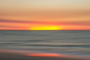 Beach Colours II - zonsondergang